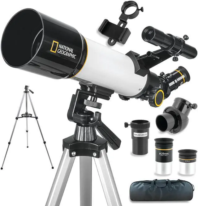 Main image of National Geographic Sky View 70mm Refractor Telescope with Panhandle Mount for Adults and Kids
