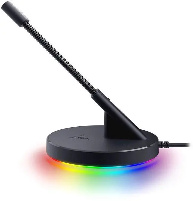Alt view image 6 of 6 - Gaming Mouse Bungee V3 Chroma, Drag-Free Wired Mouse Support, Black | For Esports-Level Performance, Weighted Base, Anti-Slip Feet