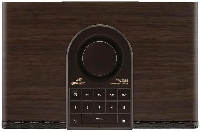 Alt view image 2 of 6 - WFR-32 Internet Radio/AUX/Bluetooth/Smart Local Radio Preference Management/USB Playback and Phone Charging Digital Wooden Cabinet Radio