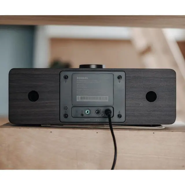 Alt view image 4 of 6 - WFR-32 Internet Radio/AUX/Bluetooth/Smart Local Radio Preference Management/USB Playback and Phone Charging Digital Wooden Cabinet Radio