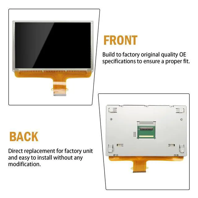 Alt view image 4 of 6 - 8" LCD Touch Screen Digitizer for DJ080PA-01A Chevy GMC Silverado Sierra | Fixes Ghost Touch & Unresponsive Radio, Compatible with 2014-2018 Silverado Sierra Tahoe Yukon, 55-Pin Plug & Play Repair