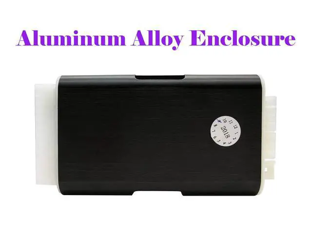 Alt view image 3 of 6 - Computer PC Power Supply Tester | 1.8'' LCD Screen, Aluminum Alloy Enclosure, ATX/ITX/IDE/HDD/SATA/BYI Connectors Power Supply Tester