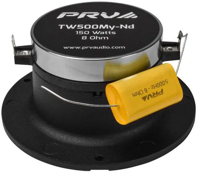 Alt view image 5 of 6 - TW500My-Nd Mylar Neodymium 4" Bullet Super Tweeter 8 Ohm 1.25" VC Pro Audio High Frequency Driver 108dB 150 Watts (Single)