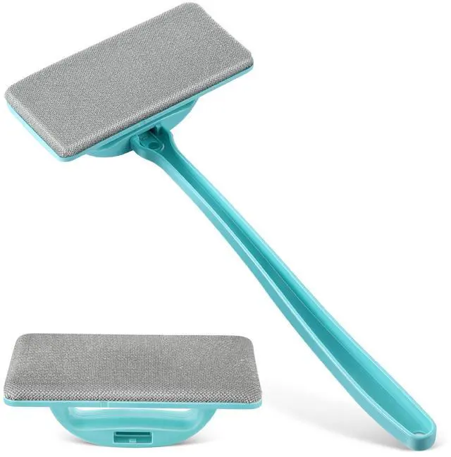 Main image of Window Screen Cleaner Brush, Mesh Window Cleaning Brush Kit (3 Pack) | With Replaceable Heads and Detachable Handle, Wet & Dry Dual Use for Screens, Doors, Patio