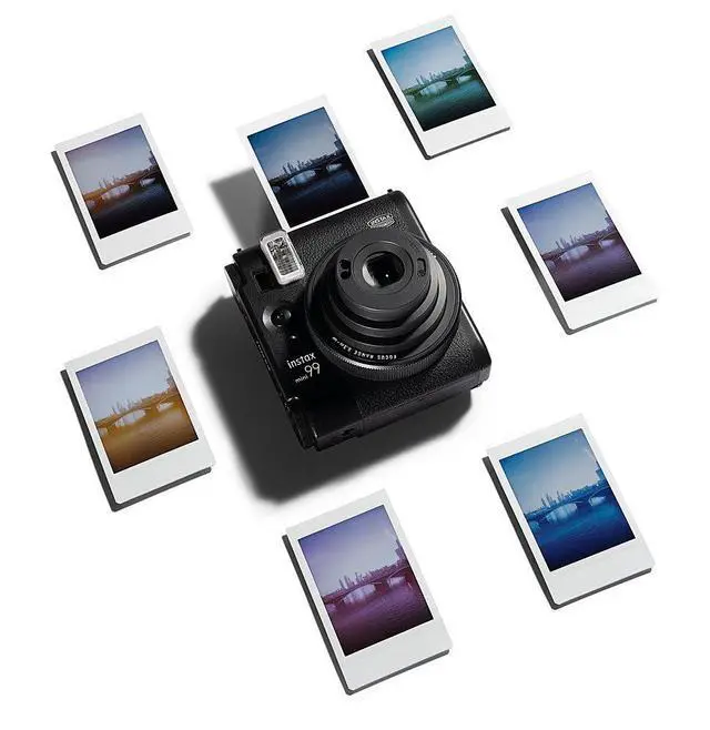 Alt view image 6 of 6 - Instax Mini 99 Instant Film Camera Bundle with Instax Mini Instant Film (20 Sheets) with Accessories Including Protective Carrying Case Value Bundle