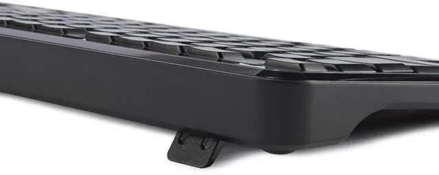 Alt view image 3 of 5 - Modern Wireless Keyboard with Numeric Keypad, Easy Setup, Plug-and-Play, Compact US Layout (QWERTY), 2.4GHz, Black