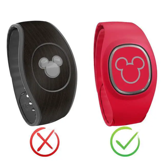 Alt view image 2 of 3 - Mouse Magicband+ Compatible Puck Holder. (Black)