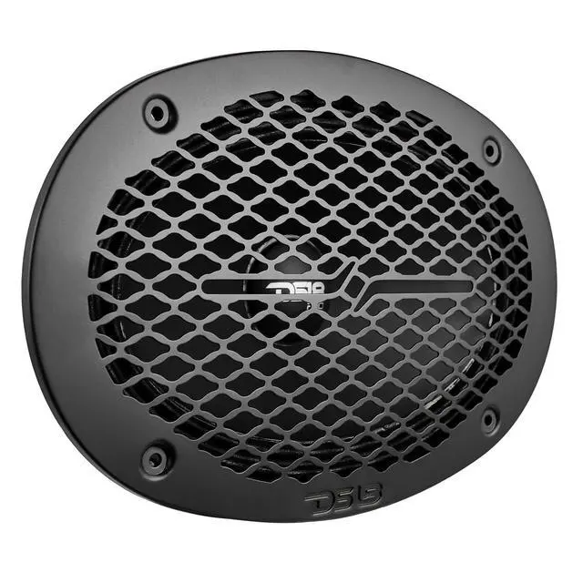 Alt view image 5 of 6 - PRO-GRILL69MS 6x9 Universal Speaker Grill, Shallow Metal Mesh Protective Speaker Cover 6x9 inches, Bolt on Installation, Slim Design, Each (Black)