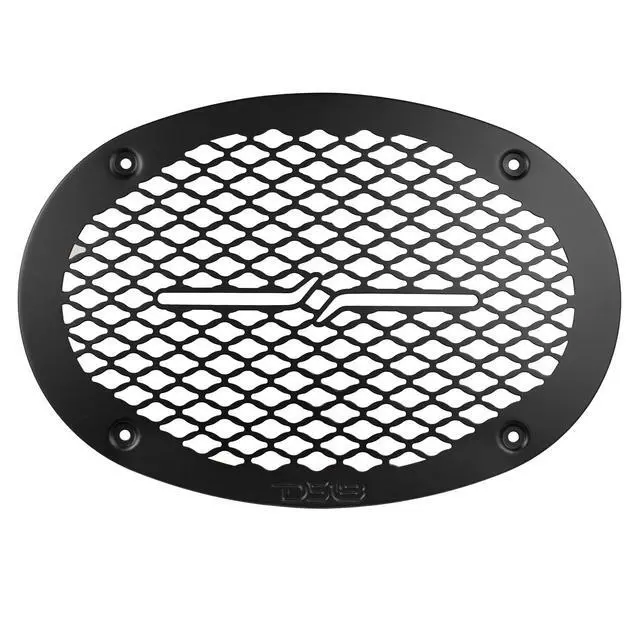 Alt view image 6 of 6 - PRO-GRILL69MS 6x9 Universal Speaker Grill, Shallow Metal Mesh Protective Speaker Cover 6x9 inches, Bolt on Installation, Slim Design, Each (Black)