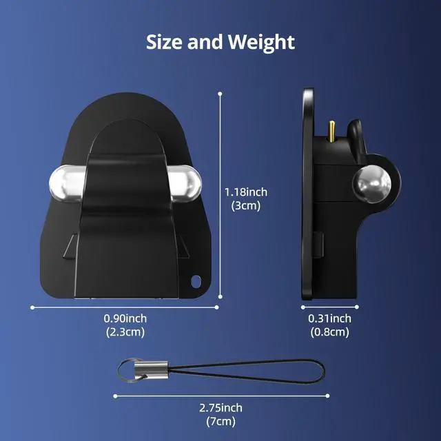 Alt view image 5 of 6 - Charging Adapter for RayBan Meta Smart Glasses, USB C Charger Compatible with Meta Gen 1/2 Wayfarer Skyler Headliner Oakley Meta HSTN, Portable Charger with LED Indicator Overcharge Protection, 2Pack