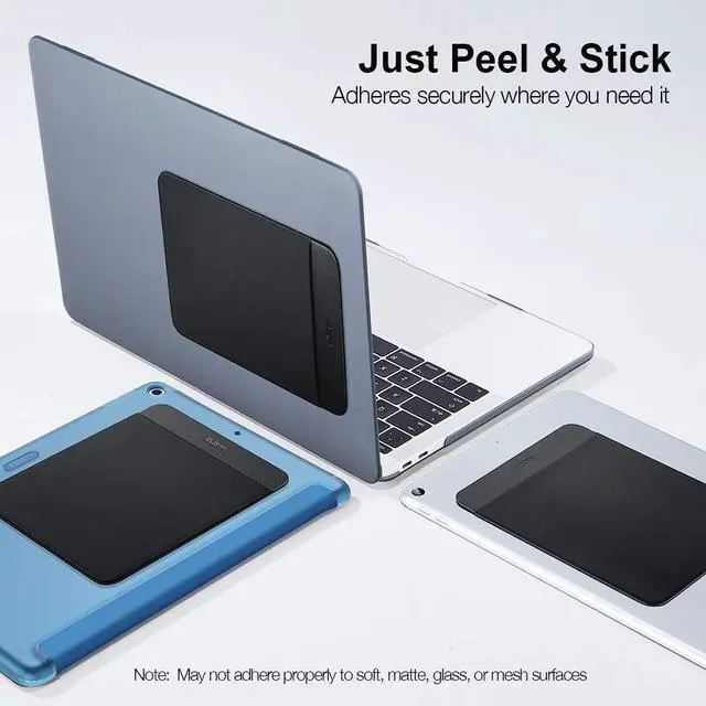 Alt view image 5 of 6 - Portable External Hard Drive Carrying Case, Pouch Holder for Computer Accessories, Sleeve Storage Organizer for Battery Pack, Wireless Mouse, Cables, and Earphones - Black