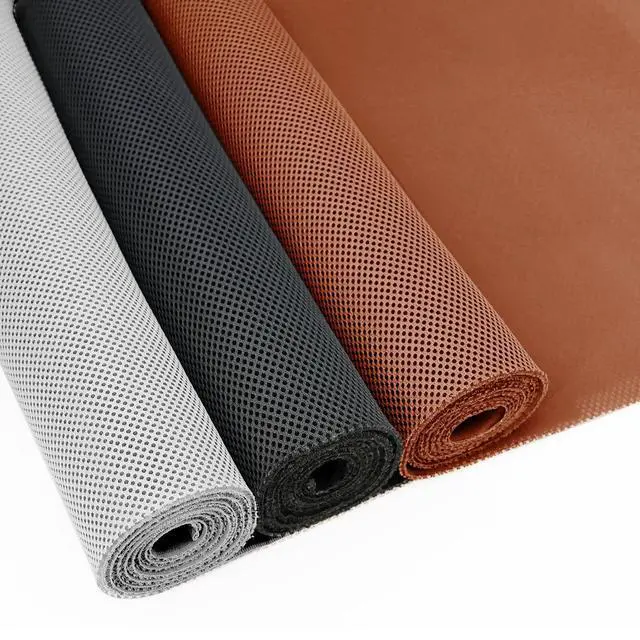 Alt view image 2 of 6 - Stereo Mesh Fabric for Speaker Repair 60 x 40 in / 150 x 100 CM - Premium Quality Speaker Grill Cloth for Speaker Restoration and Repair Black