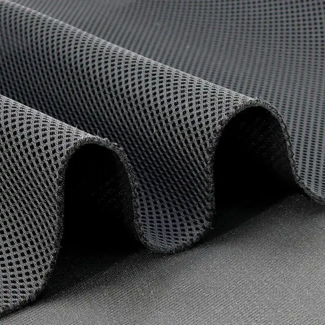Alt view image 3 of 6 - Stereo Mesh Fabric for Speaker Repair 60 x 40 in / 150 x 100 CM - Premium Quality Speaker Grill Cloth for Speaker Restoration and Repair Black