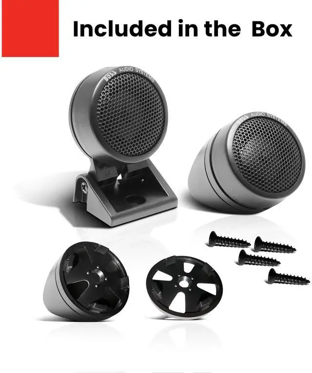 Alt view image 6 of 6 - TW18 Tweeters (Pair), 200 Watts, 1 Inch Polyimide Dome