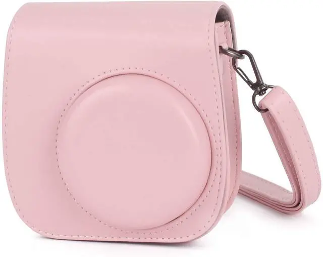 Alt view image 3 of 3 - Instax Mini 12 Instant Camera + Pro Design Protective Case & Magnetic Lucite Frames, 20 Sheets (Blossom Pink)