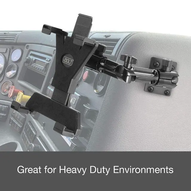 Alt view image 6 of 6 - TabDock FixedPro360 Tablet Drill Base Metal Multi-Angle Mount 7-11"