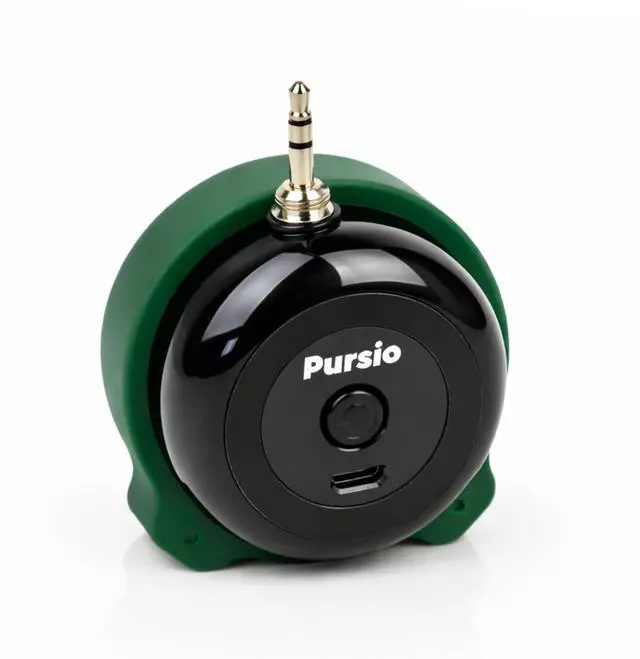 Alt view image 2 of 6 - Mini Portable 3.5mm Line-in Aux Speaker, 5W Quality Sound Rubber Stand