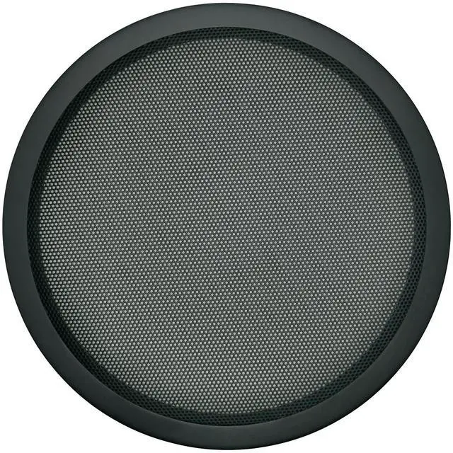 Main image of 12" Speaker Grill Covers, Metal Frame with Metal Mesh, Black, 1Pc | Car Home Speaker Subwoofer Guard Protector, with Screws, Heavy-duty