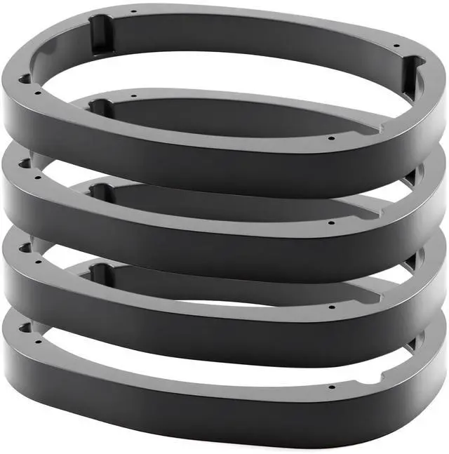 Main image of 2 Pair 6x9 Speaker Spacer Adapter Universal Plastic Vehicle Car Ring Mount, 6X9 Speakers Spacer Bracket Audio Mat