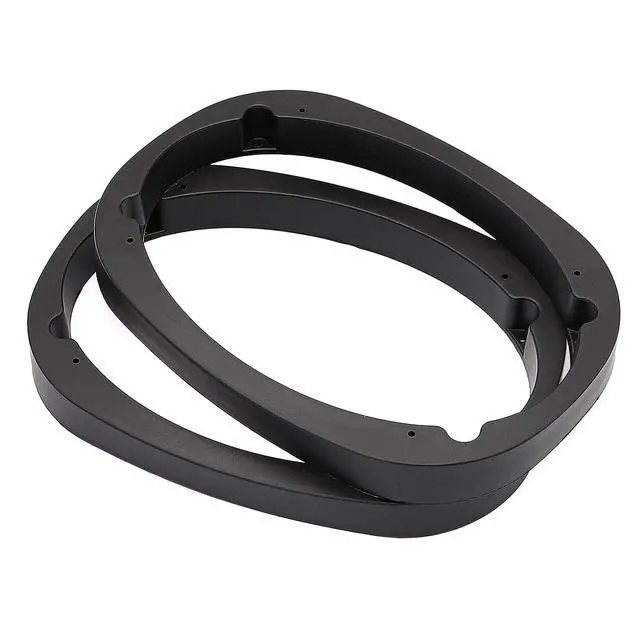 Alt view image 5 of 6 - 2 Pair 6x9 Speaker Spacer Adapter Universal Plastic Vehicle Car Ring Mount, 6X9 Speakers Spacer Bracket Audio Mat