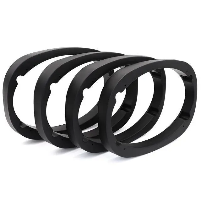 Alt view image 6 of 6 - 2 Pair 6x9 Speaker Spacer Adapter Universal Plastic Vehicle Car Ring Mount, 6X9 Speakers Spacer Bracket Audio Mat
