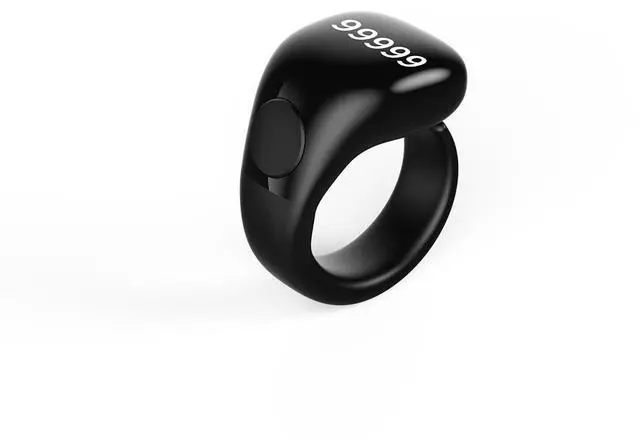Main image of Smart Tasbih Zikr Ring,Adjustable Counter, 3 Sizes (18,20,22mm) Muslim Digital Azan Alarm Clock,APP Support Digital Counter Prayer Reminder Rings, Waterproof 5 Digit Finger Counter zikr Ring