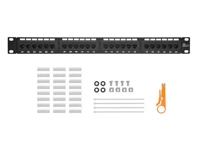 Alt view image 5 of 6 - Patch Panel (568A/B Compatible)