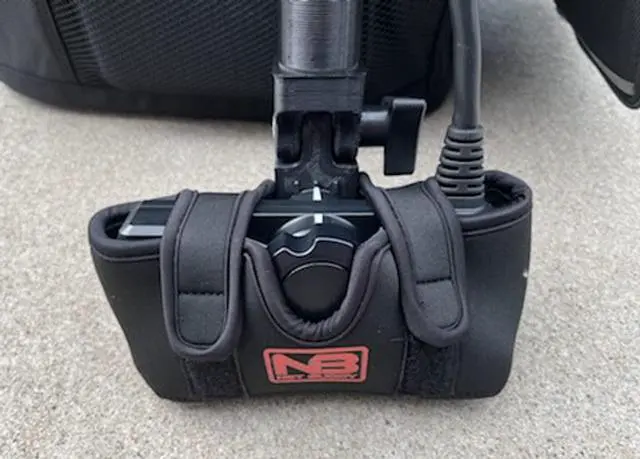 Alt view image 2 of 3 - Travel Transducer Cover for Garmin Livescope Plus LVS34