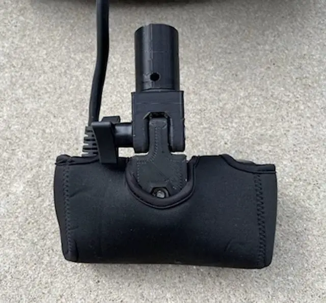 Alt view image 3 of 3 - Travel Transducer Cover for Garmin Livescope Plus LVS34