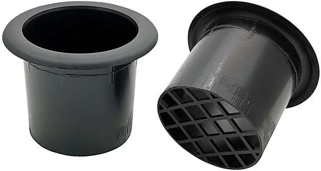 Main image of Subwoofer Speaker Cabinet Port Tubes, 2"x2", 2 Pack | Compatible Model SAPR402G, 52.8×52mm, Bottom Grid, for PA/DJ Speaker Cabinets Subwoofer Bass Reflex Tube Box Vent