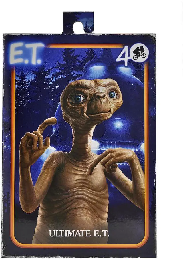 Alt view image 3 of 6 - E.T. - 40th Anniversary E.T. Ultimate 7" Action Figure | E.T. The Extra-Terrestrial 5 Inch Action Figure Ultimate - E.T. Original