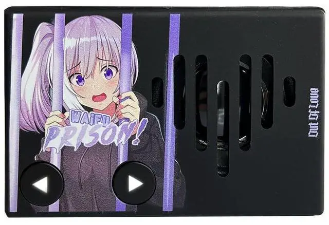 Main image of Waifu Prison Anime Melody Box, Customizable Audio, Car Companion Device, USB-C, Swappable Faceplates, with Adhesive Mount