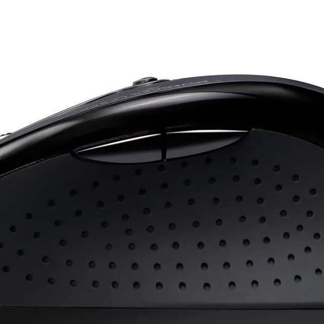 Alt view image 4 of 6 - iMouse G25 Wireless Ergonomic Mouse, Black, 3 Levels Adjustable DPI | 800 1200 1600, 2 Internet Navigation Buttons, 2.4 GHz RF, Right Hand Right Handed, Office Desktop PC Laptop