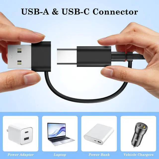 Alt view image 2 of 6 - 3-in-1 Charger Compatible with Disney-Magic Band Charger | USB-C and USB-A, Portable Charger for MagicBand+,Disney-Essentials