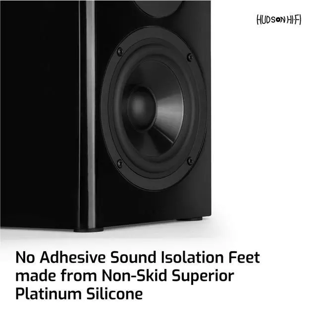 Alt view image 6 of 6 - 1" Platinum Silicone Isolation Dot, Non-Skid Isolation Feet - No Adhesive - 20 Duro - 16 Pack