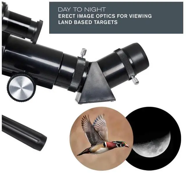 Alt view image 4 of 6 - Travel Scope 60 Refractor Telescope