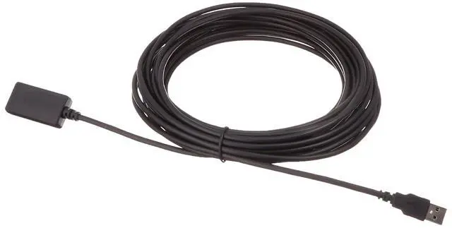Alt view image 4 of 5 - USB 2.0 Extension Cable, USB-A Male to Female Active Repeater Cable for Printer, Mouse, Keyboard or Scanners, 480Mbps High-Speed Data Transfer, 32 Feet, Black