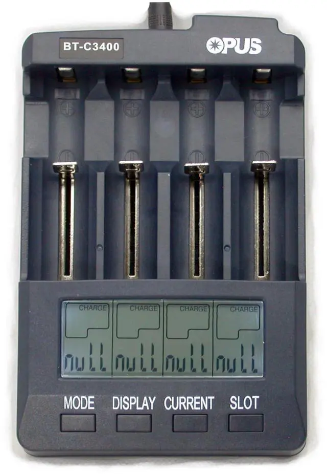 Alt view image 2 of 3 - Battery Charger Tester Analyzer for Household Rechargeable Batteries C3400