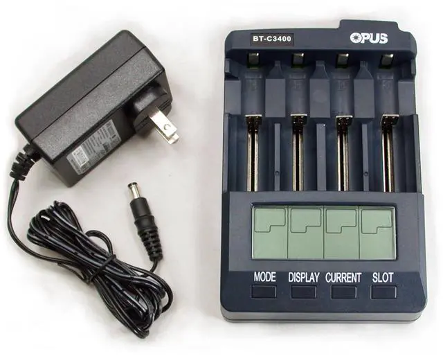 Alt view image 3 of 3 - Battery Charger Tester Analyzer for Household Rechargeable Batteries C3400