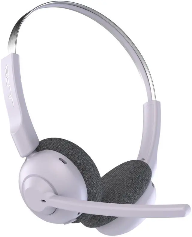 Main image of Go Work Pop, On-Ear Wireless Headset, Bluetooth Multipoint, Noise Canceling Boom Mic, Lilac