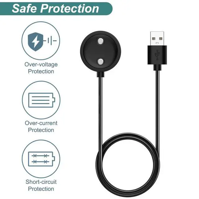 Alt view image 4 of 6 - Charger for SUUNTO 9 Peak Pro/Vertical/Race/Race S/Ocean/Nautic (3.3ft/1m) | Replacement Charging Dock with USB Cable Cord for SUUNTO GPS Sport Watch