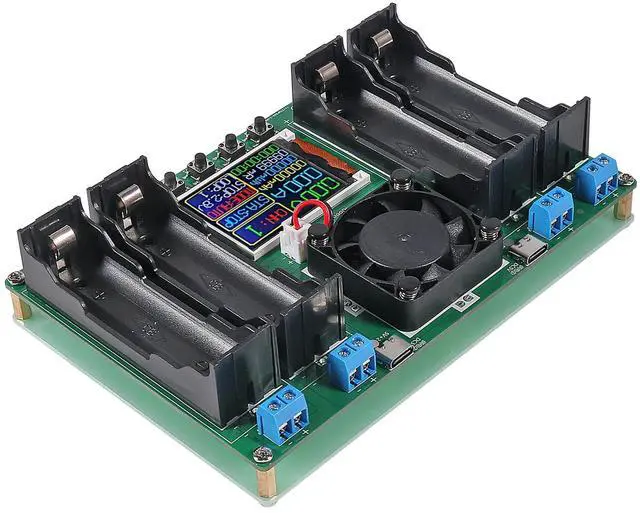 Main image of 1pcs 18650 Lithium Battery Capacity Tester Module MAh MWh Digital Battery Power Detector Module 18650 Tester Type-C (4 Channel)