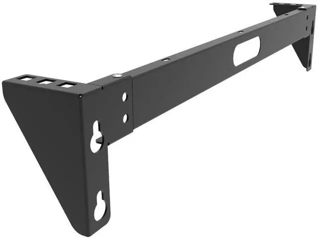 Alt view image 6 of 6 - 1U Vertical Wall Mount Rack - Foldable Patch Panel Bracket | for 19 inches Networking Equipments Including Hardware