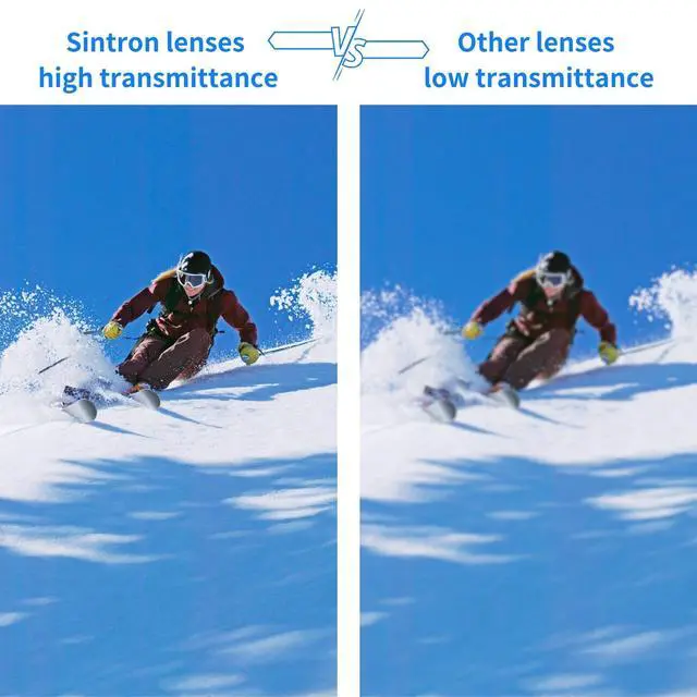 Alt view image 4 of 6 - ST08-BT 2X 3D Active Shutter Glasses Rechargeable for RF 3D TV, 3D Glasses for Sony, Panasonic, Epson 3D Projector, Samsung 3D TV, Compatible with TDG-BT500A TY-ER3D5MA TY-ER3D4MA TDG-BT400A