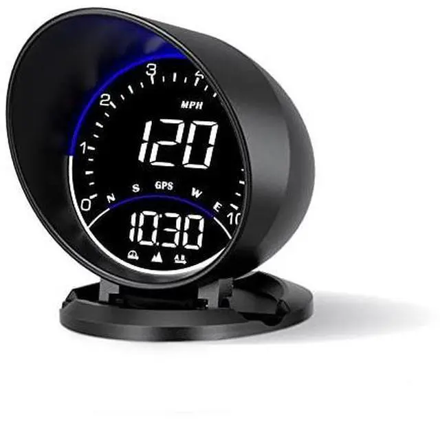 Alt view image 2 of 2 - Auto GPS Speedometer G6, Car HUD Head Up Display HD Display, Overspeed Alarm for All Vehicle