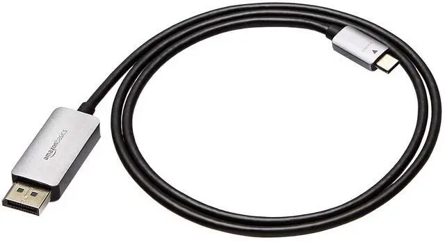 Main image of Aluminum Uni-Directional USB-C (Source) to DisplayPort (Display) Cable - 3-Foot