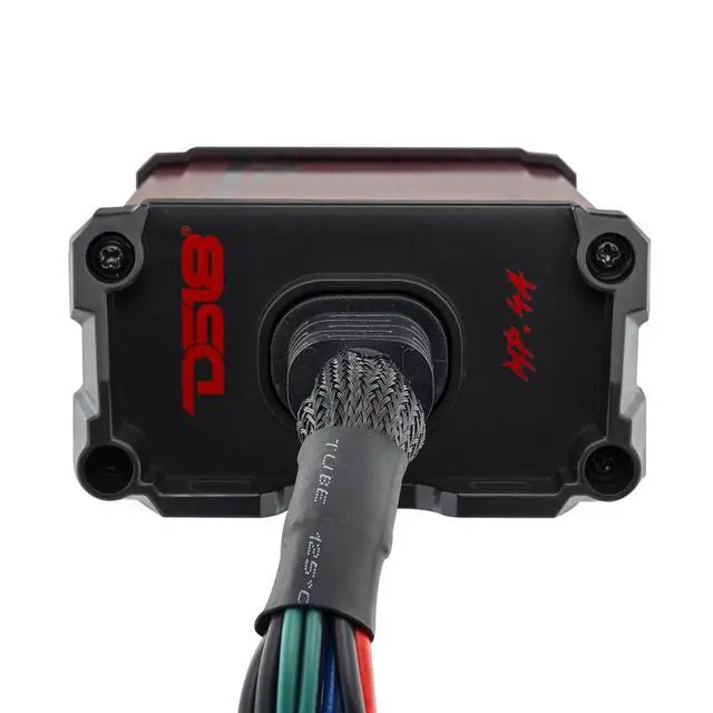 Alt view image 5 of 6 - MP.4A Marine and Powersports Amplifier 4-Channel Full-Range Class D 4 x 40 Watts Rms @ 4-Ohm - Compact IP55 Water-Resistant Amp 480W Max Power - Great for Marine/Motorsports and All Applications
