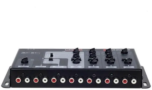 Alt view image 5 of 6 - Five-Way Electronic Car Audio Crossover System,Black,CRX5