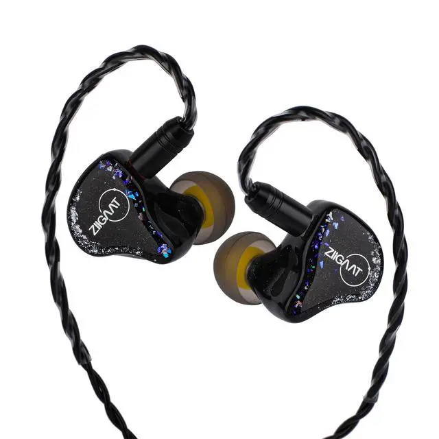 Alt view image 2 of 6 - ZiiGaat x Jay' s Audio Estrella 2DD x 4BA Hybrid in Ear Monitor | Wired Earbuds IEM, Gaming Earbuds, with 3-Way Crossover Tuning, 3D-printed Resin Shell for Audiophile Musician