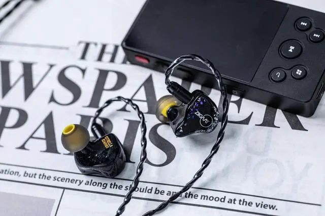 Alt view image 6 of 6 - ZiiGaat x Jay' s Audio Estrella 2DD x 4BA Hybrid in Ear Monitor | Wired Earbuds IEM, Gaming Earbuds, with 3-Way Crossover Tuning, 3D-printed Resin Shell for Audiophile Musician